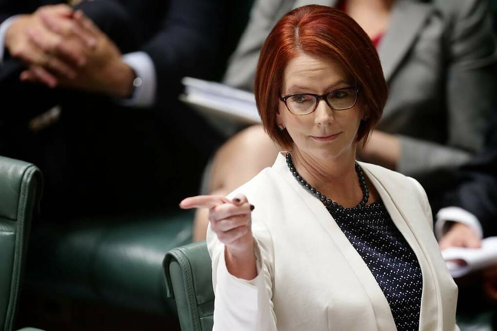 Julia Gillard was popular with party members but was leading Labor to a wipe-out. Photo: Alex Ellinghausen