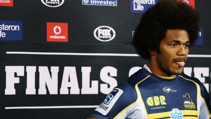 Henry Speight is expected to be named as a Wallaby when the team in announced on Wednesday. Photo: Getty Images