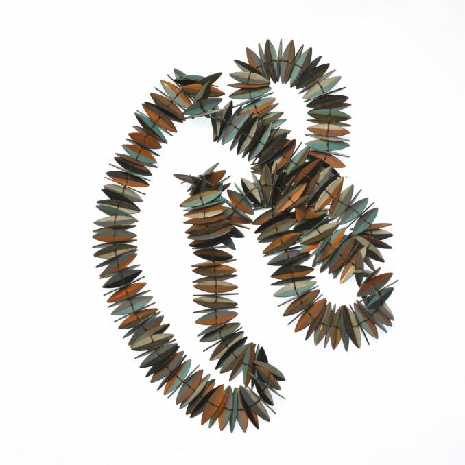Peta Kruger, Necklace in Oh me, oh my! at Bilk. Photo: supplied