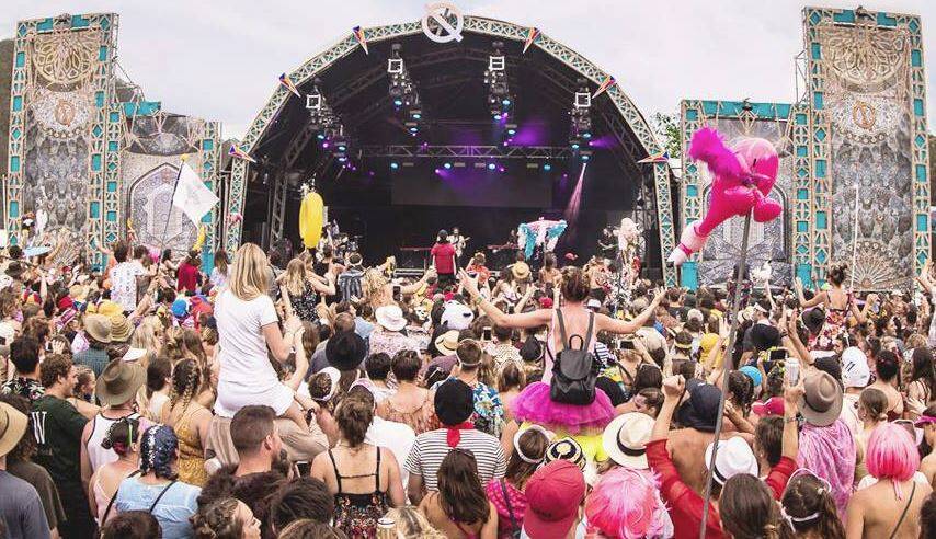 About 11,000 people have attended the Lost Paradise music festival, which runs until Tuesday.  Photo: Supplied