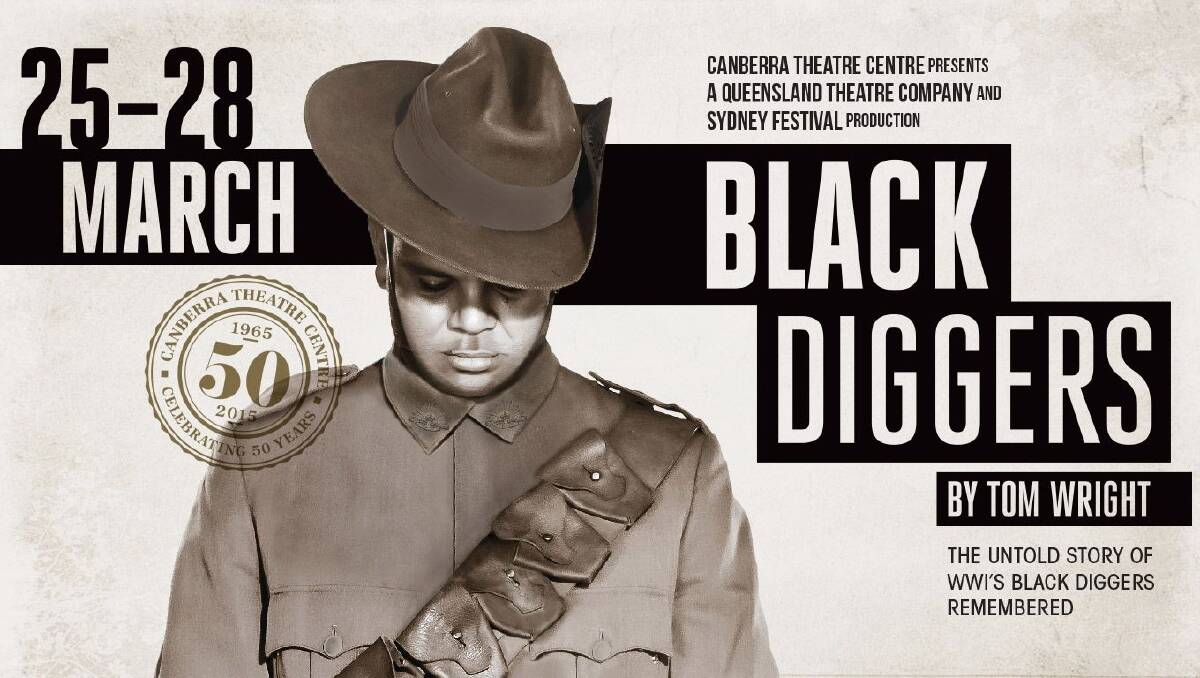 Canberra Theatre presents a Queensland Theatre Company, Black Diggers. Photo: courtesy of Queensland Theatre Company
