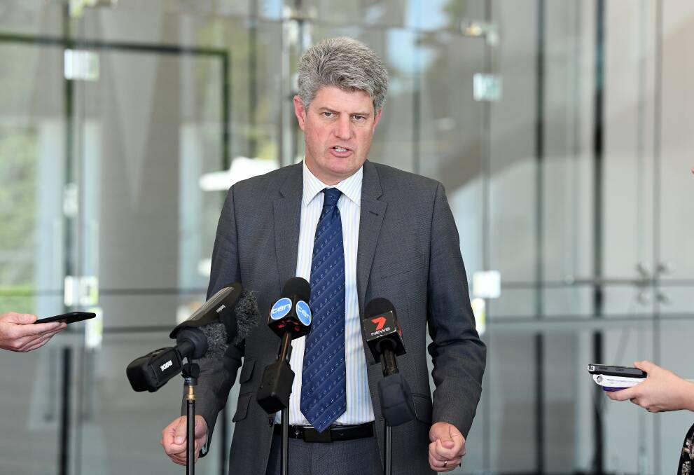 Local Government Minister Stirling Hinchliffe has made a statement on the future of the Ipswich City Council. Photo: AAP