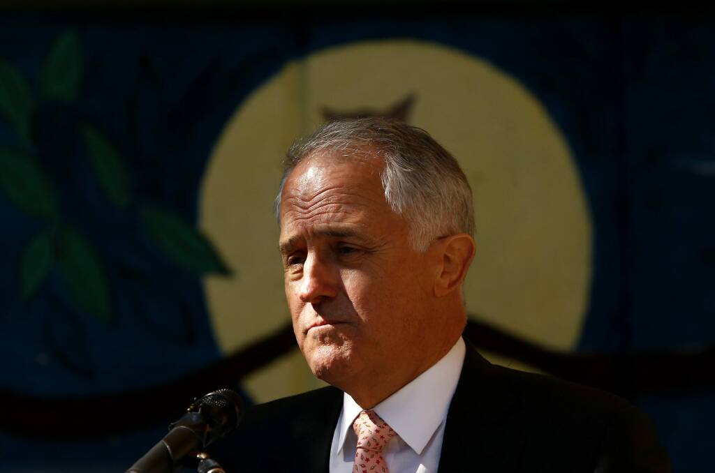 Malcolm Turnbull won majority government with the narrowest of margins. Photo: Daniel Munoz
