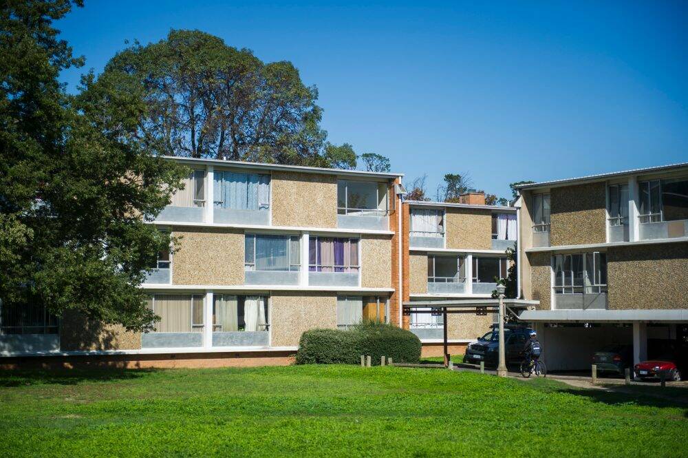 The Northbourne Flats in Canberra will be demolished. Photo: Rohan Thomson