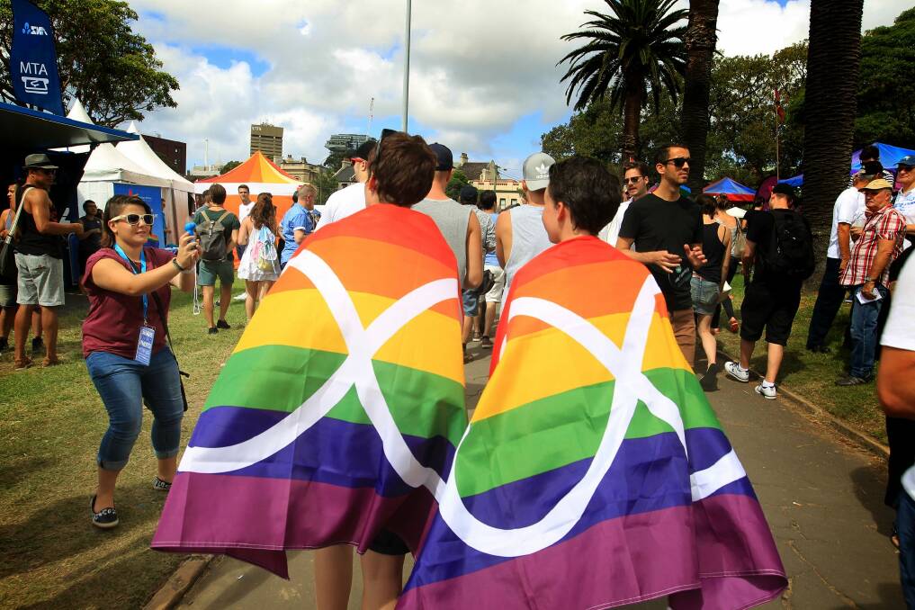 Marriage equality advocates are weighing up a legal challenge to the potential postal plebiscite. Photo: James Alcock