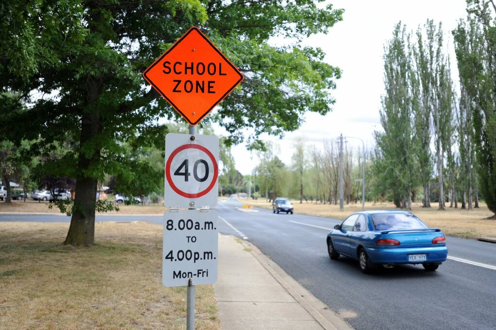 40km/h speed limits are set to go beyond school zones in Canberra, with local shopping centres to have reduced speed limits.