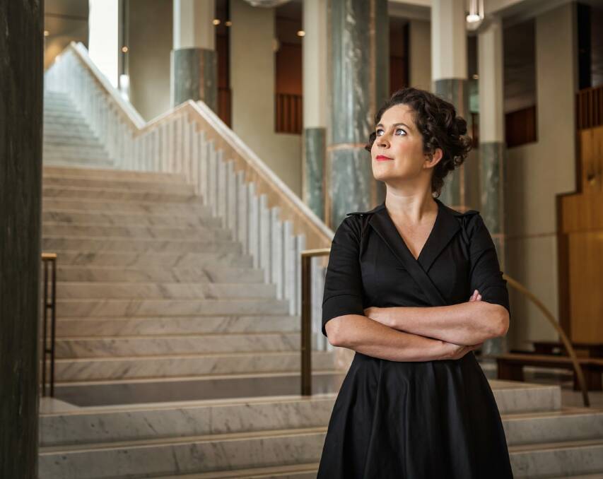 Annabel Crabb says it was a "treat" to be given behind the scenes access to Parliament House. Photo: supplied