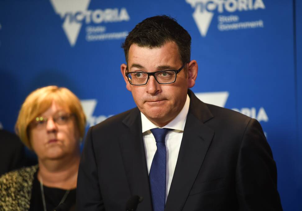 The Andrews government's electoral funding reforms are facing defeat in Parliament's upper house.  Photo: The Age 