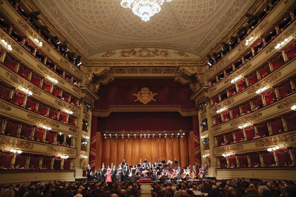 La Scala's opera house home in Milan. Photo: Supplied