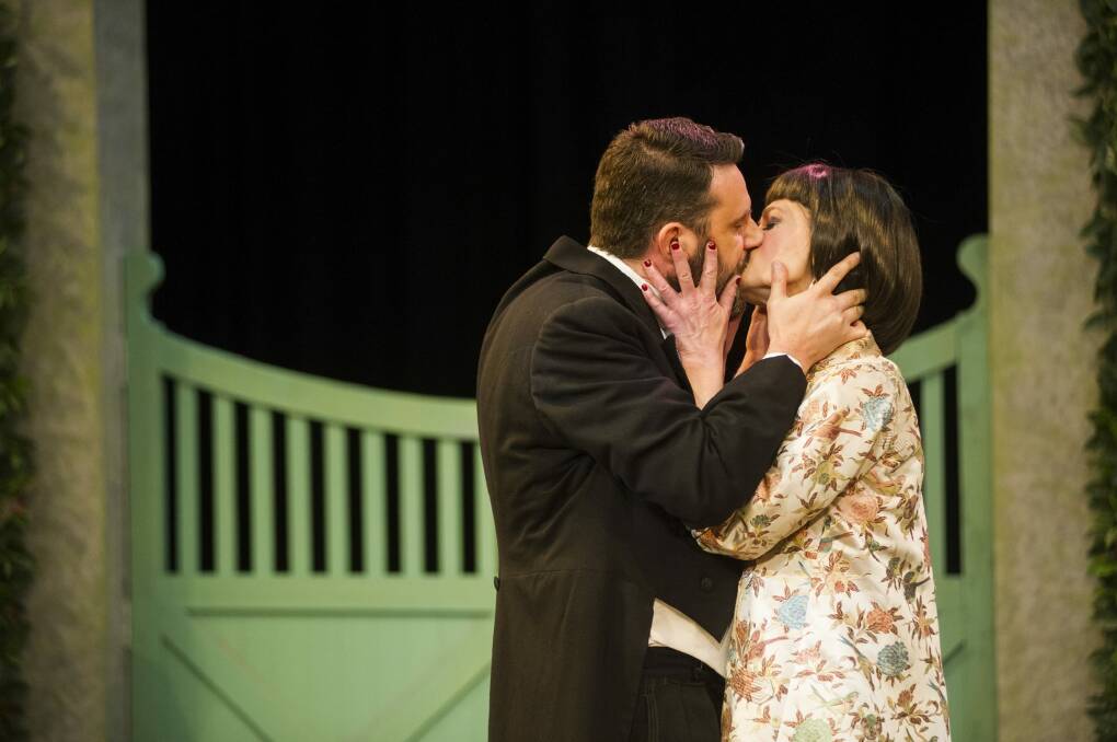 "It's so well written and it's so full of life, fun, anger and sadness [that] it's easy to make it clear for an audience," Jim Adamik, who plays Benedick, says of Much Ado About Nothing.   Photo: Rohan Thomson