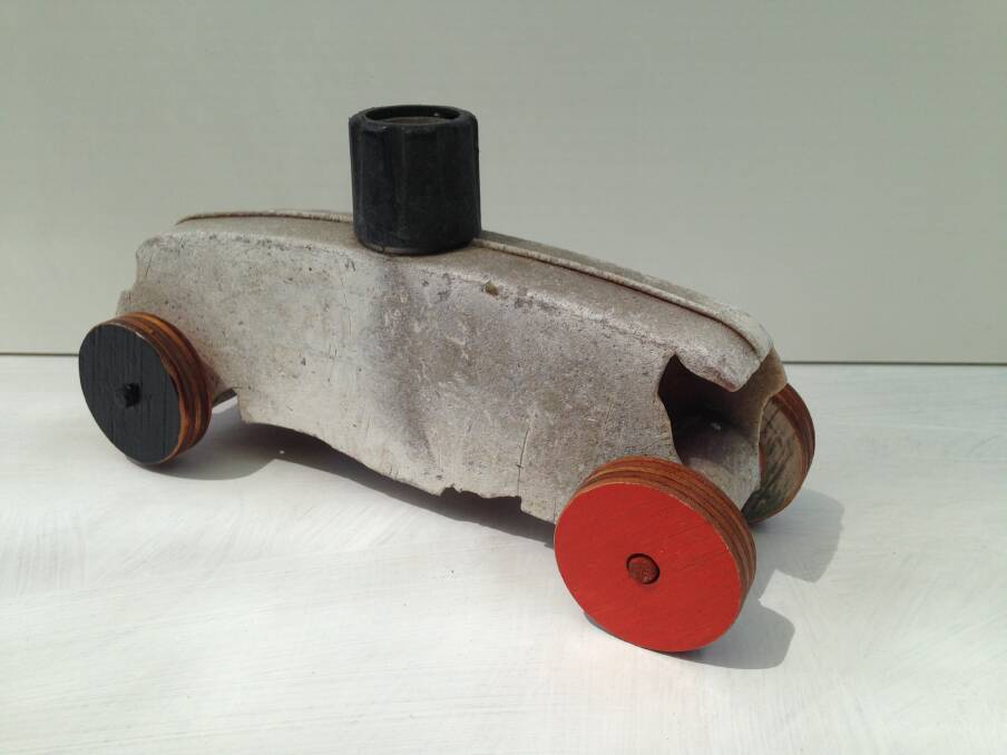 Mark Ward, <i>OIL-TRUCK</i> in <i>TOY BOX</i>at Form Studio and Gallery. Photo: Supplied