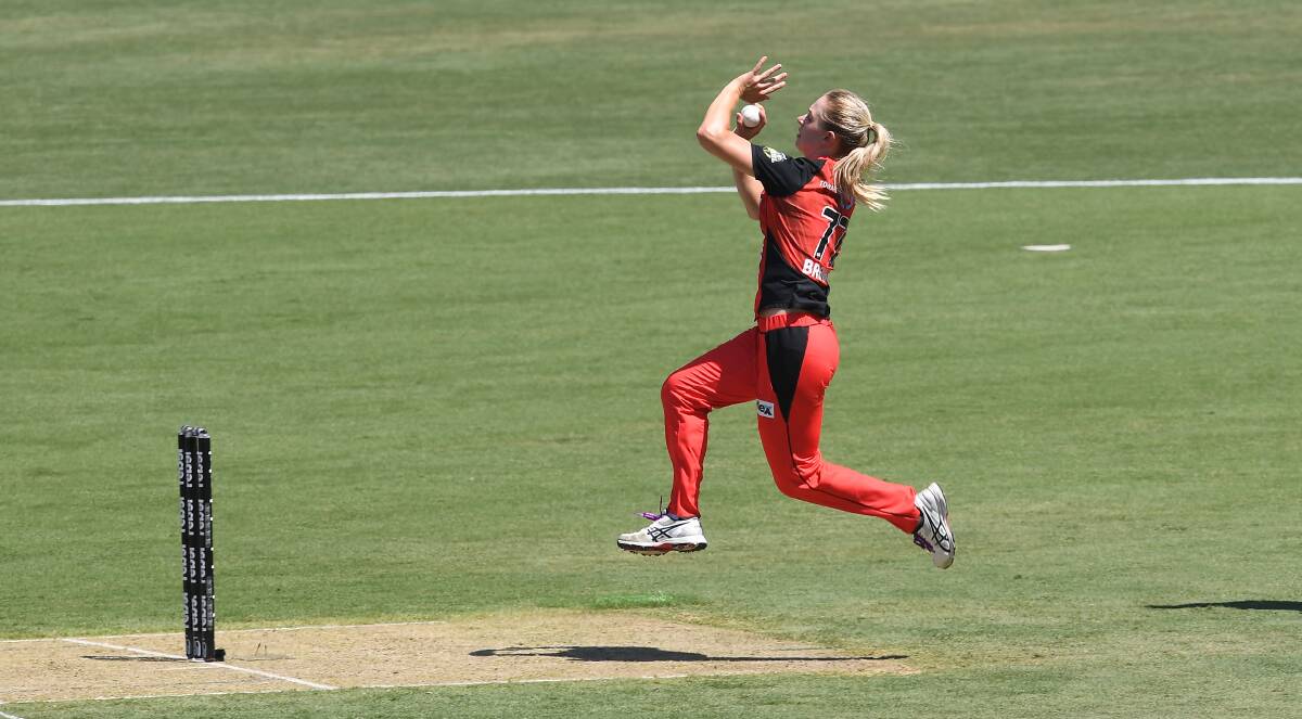 Maitlan Brown and the Renegades are finals-bound. Photo: AAP