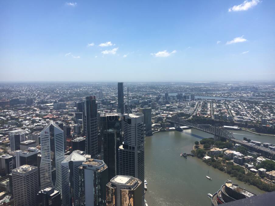 The view from the top of Skytower. Photo: Lydia Lynch