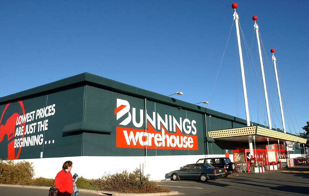 Bunnings Warehouse Fyshwick: An uncertain future once the new Majura Park site opens. Photo: Martin Jones 