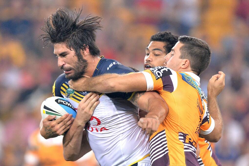 James Tamou has been linked to the Canberra Raiders. Photo: Getty Images