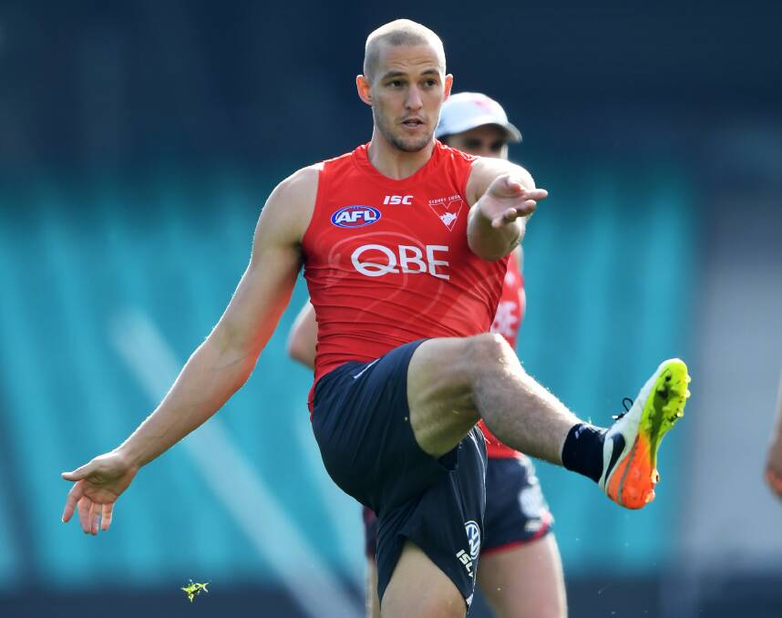 Another blow: Sam Reid suffered an Achilles tendon injury in the NEAFL on his return from a quadriceps strain. Photo: AAP