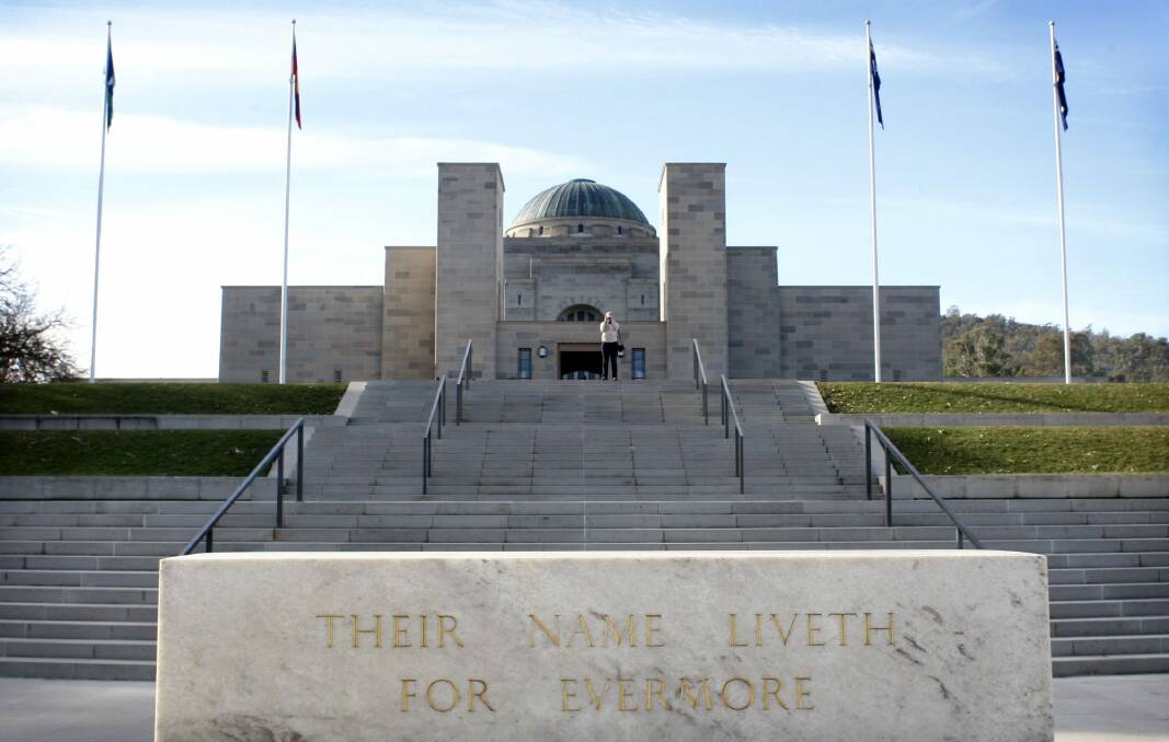 The Australian War Memorial is in line for a redevelopment. Photo: Glen McCurtayne