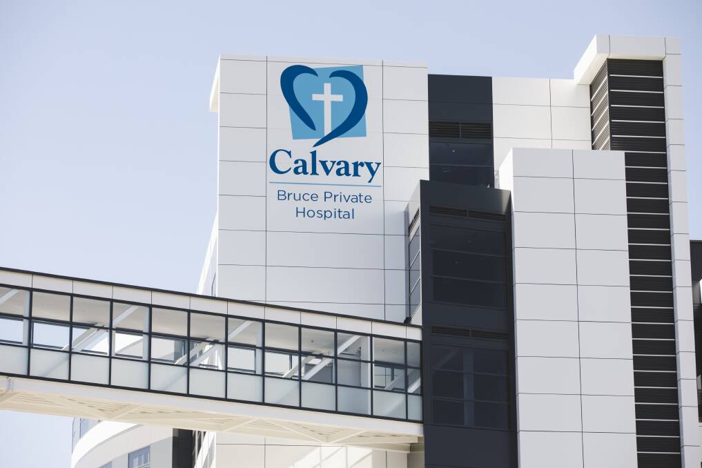 Calvary Private Hospital, Bruce, has received high praise. Photo: Fairfax Media