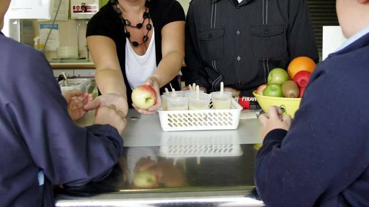 ACT school canteens are under threat. Photo: Anita Jones