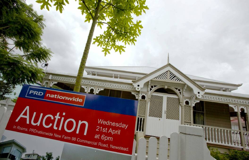 The slowing housing market has crimped Victoria's stamp duty revenue. Photo: Glenn Hunt