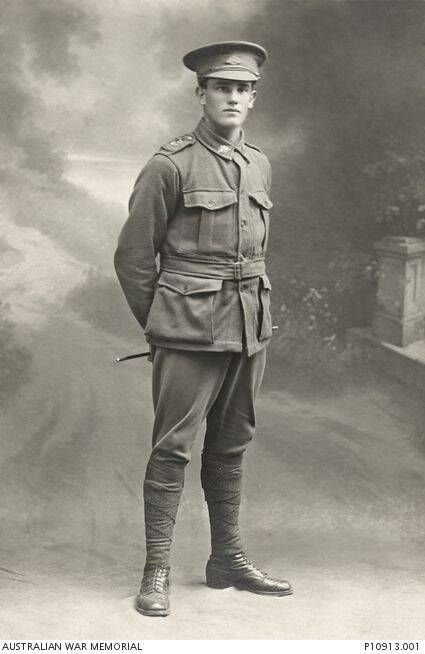 Albert Goodacre, from Woodstock near Cowra, was only 20 when he was mortally wounded during the assault on Broodseinde Ridge near Ypres on October 4, 1917. He took another two days to die. Photo: AWM