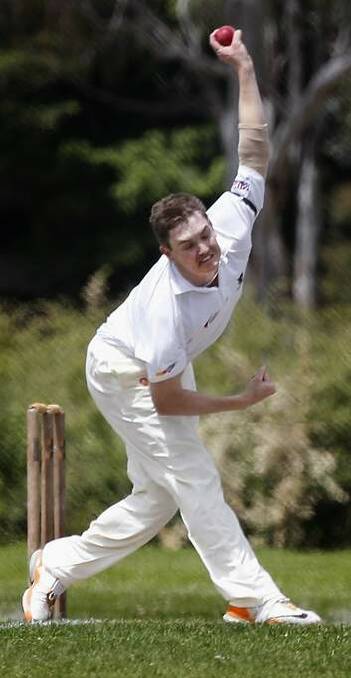 West UC bowler Ben Oakley took seven wickets. Photo: Jeffrey Chan