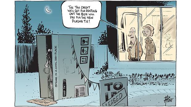 The Canberra Times editorial cartoon for March 4, 2004. Photo: David Pope