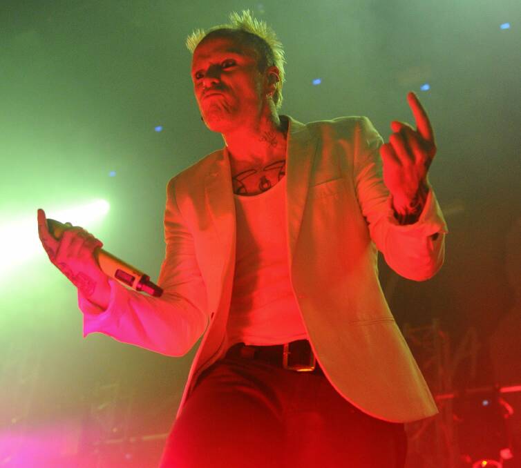 Eternal doof doof: Keith Flint from The Prodigy. Photo: Supplied 