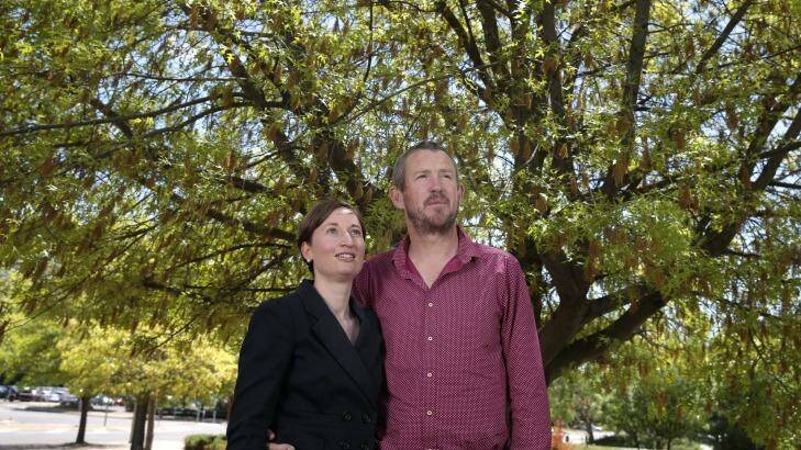 Alexandra Jones and Kelvin Jones have shared  their experiences of post-partum psychosis ahead of Mental Health Day on Friday. Photo:  Jeffrey Chan