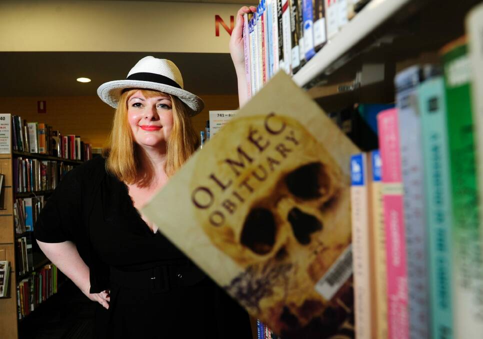 L.J.M. Owen has written a second novel based on a slightly fictional Canberra. Photo: Melissa Adams