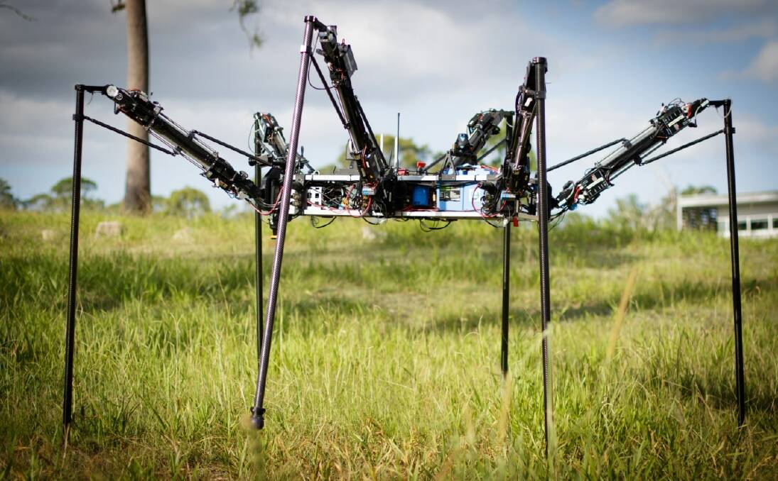 Robot MAX (Multilegged Autonomous eXplorer) Photo: CSIRO Data61