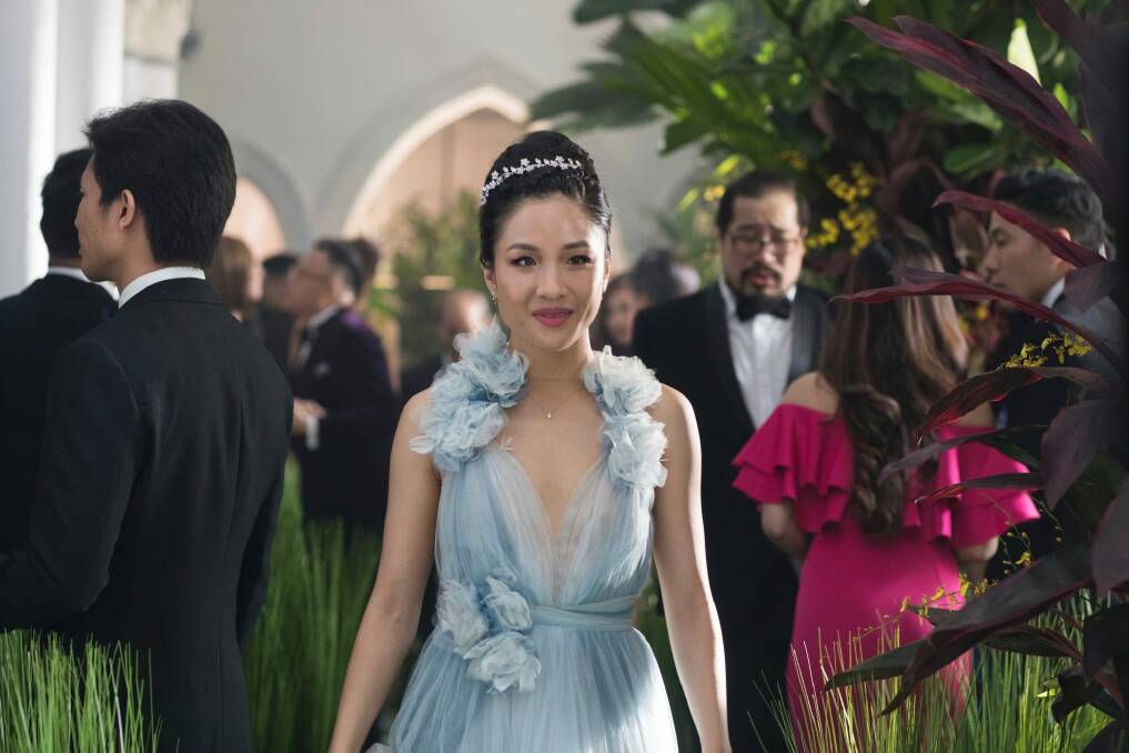 Constance Wu as Rachel Chu in Crazy Rich Asians. Photo: AP