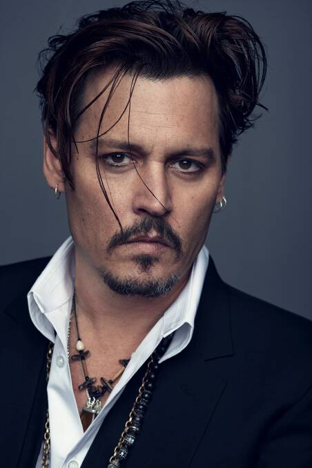 Johnny Depp was announced as the new face of Christian Dior Parfums in 2015. Photo: Nathaniel Goldberg 