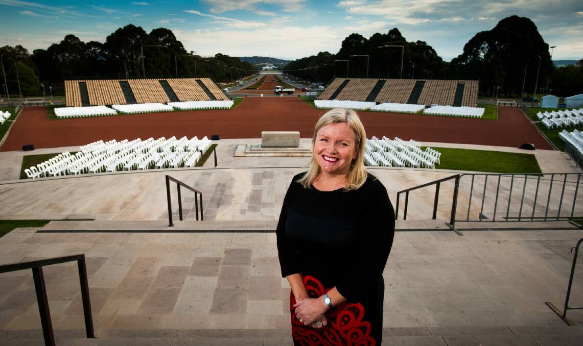 The War Memorial's assistant director of public programs Anne Bennie says the Dawn Service is "always challenging in terms of numbers". 
	 Photo: Elesa Kurtz
