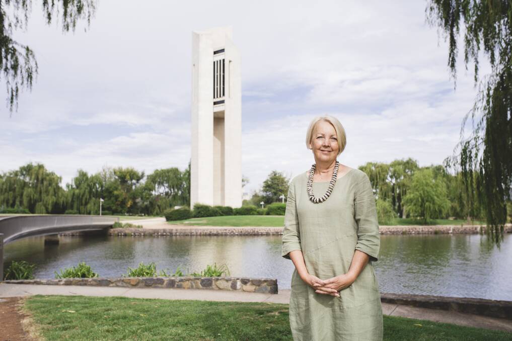 National Capital Authority chief executive Sally Barnes, pictured, has announced plans for a $500,000 upgrade of Commonwealth Park.  Photo: Jamila Toderas