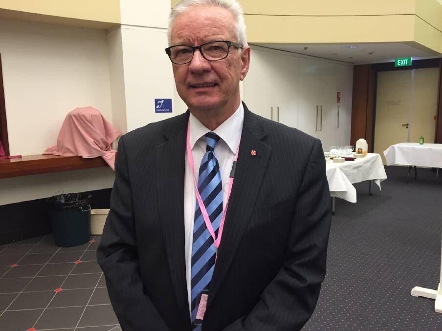 Labor's Human Services spokesman Doug Cameron says his party would spend $75 million over four years to convert casual employees into permanent employees. Photo: Tony Moore