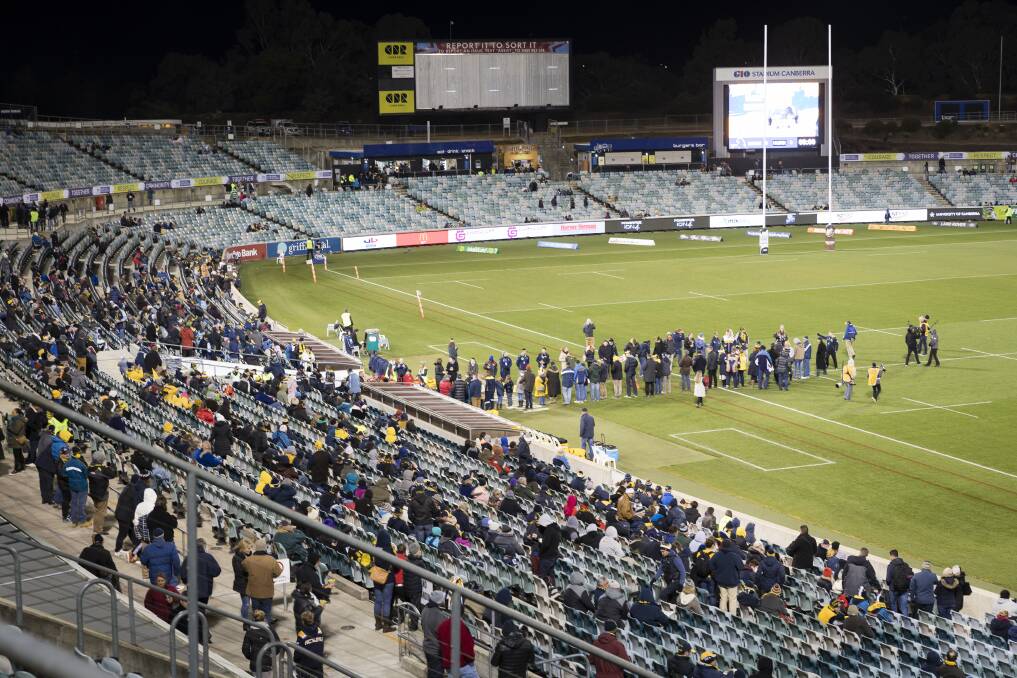 The Brumbies will launch new initiatives next year in the hope fans return to the stands. Photo: Sitthixay Ditthavong