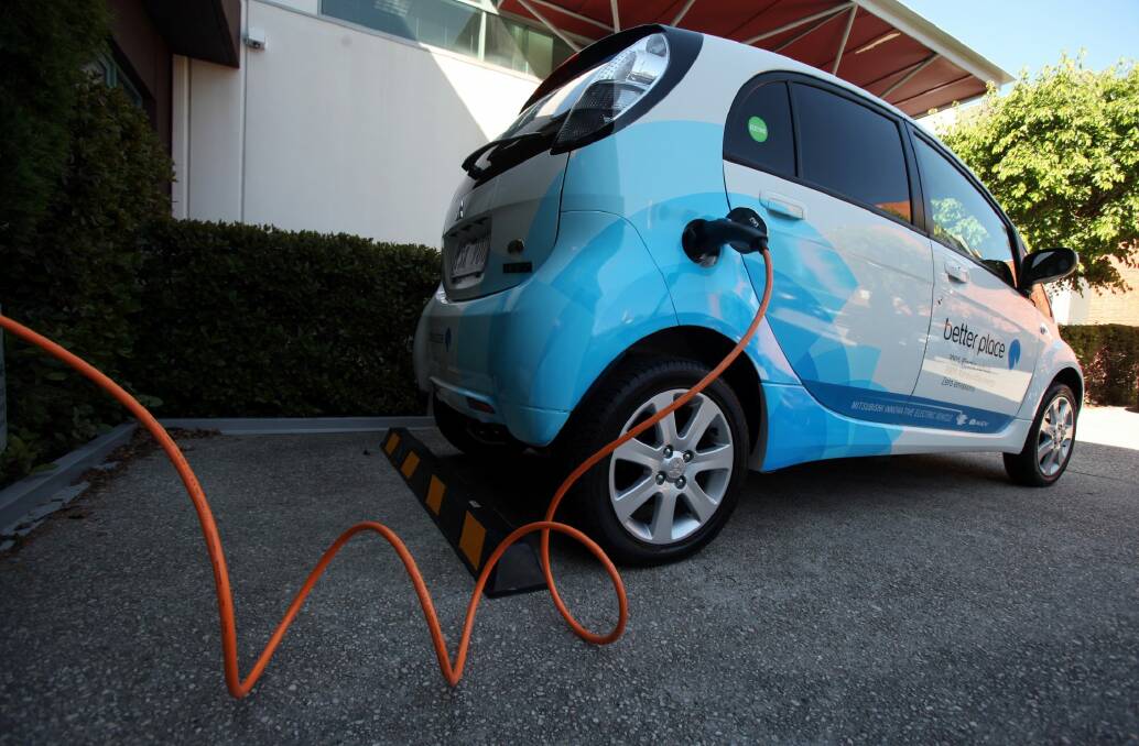 Electric car targets could help reduce transport emissions in the ACT, a new report says. Photo: Erin Jonasson