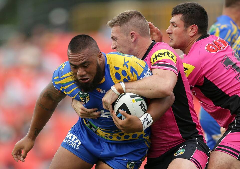 Parramatta Eels prop Junior Paulo has agreed to terms with the Canberra Raiders on a two-year deal. Photo: Getty Images
