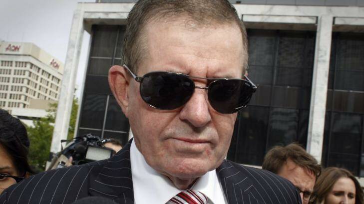 Peter Slipper outside court (file photo). Photo: Andrew Meares