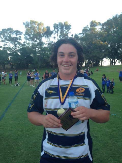 ACT under-17s player Lachlan Lonergan was named man of the match in the Gold Cup final. Photo: Supplied