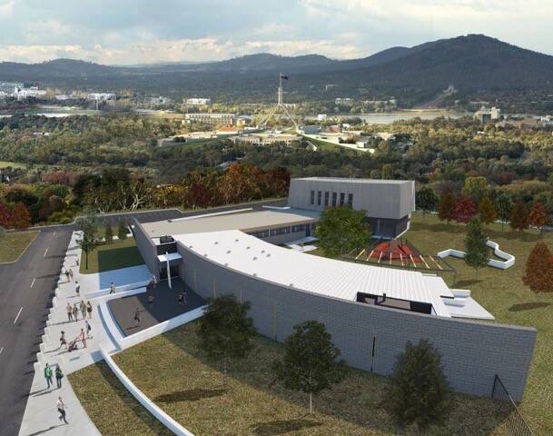 The planned National Jewish War Memorial and Museum at the National Jewish Memorial site in Forrest. Photo: supplied