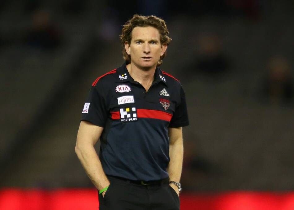 James Hird: treated for a reported overdose. Photo: Getty Images