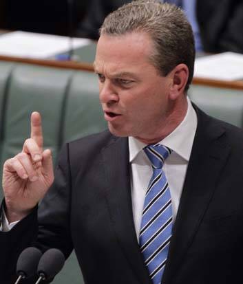 Policy confusion: Education Minister Christopher Pyne. Photo: Andrew Meares