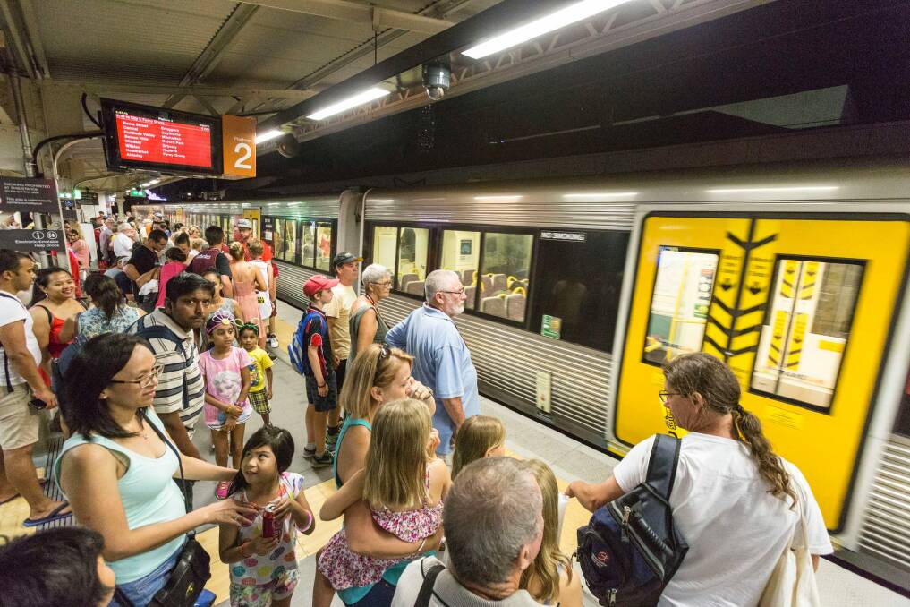 Questions are being asked as fewer than one-third of the projected number of passengers using the Petrie to Kippa Ring rail line. Photo: Glenn Hunt - AAP
