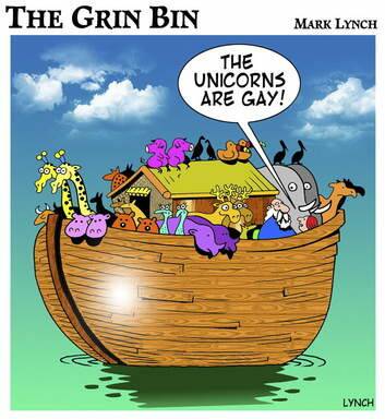Mark Lynch's cartoon on the fate of the unicorn.