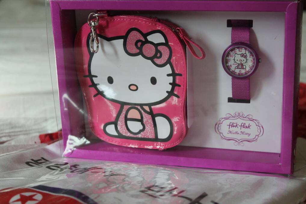 Swatch products can be purchased in Pyongyang, for a mark-up. Photo: Michael Ruffles
