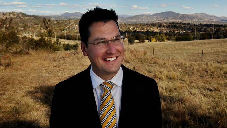 Liberal party leader Zed Seselja will launch his party's election campaign today. Photo: Colleen Petch