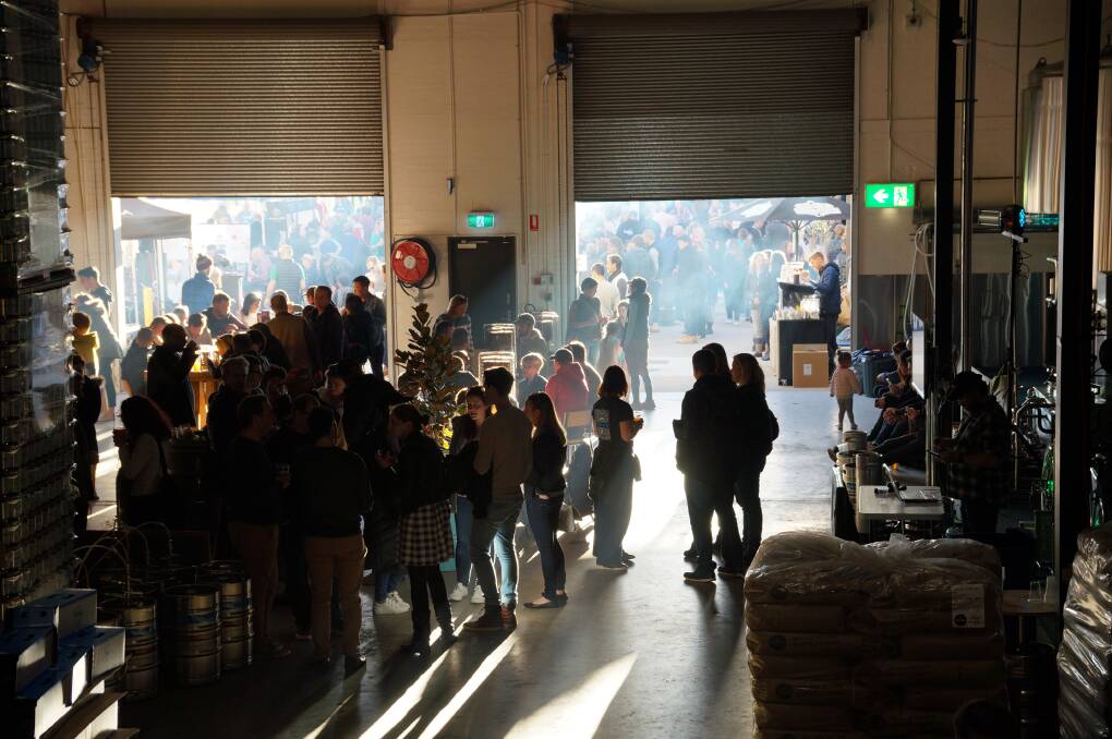 BentSpoke Brewing Co's Start of Spring Carnival will have live music, food trucks, giant Jenga, brewery tours, a jumping castle and face painting. Photo: Bentspoke