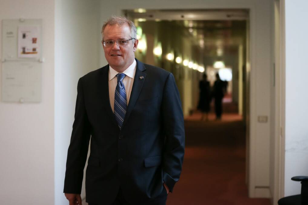 Social Services Minister Scott Morrison said the government had "brought down the largest single package of measures to increase child care and early childhood learning assistance".  Photo: Alex Ellinghausen